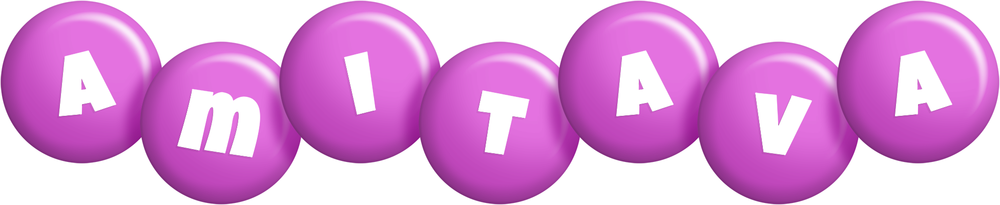 Amitava candy-purple logo