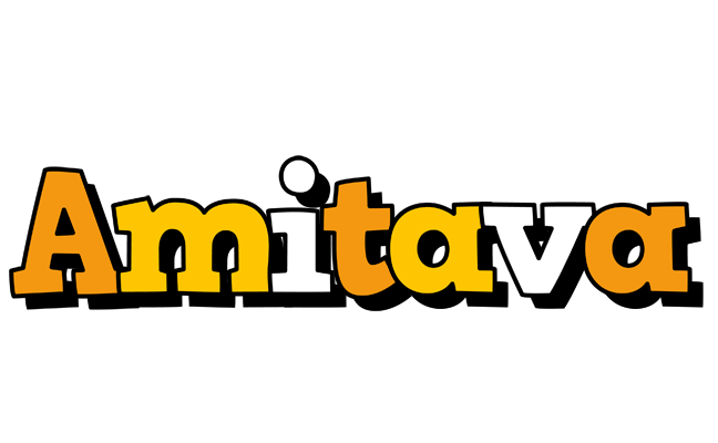 Amitava cartoon logo