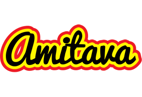 Amitava flaming logo