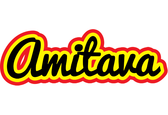 Amitava flaming logo