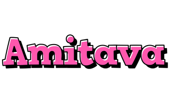 Amitava girlish logo