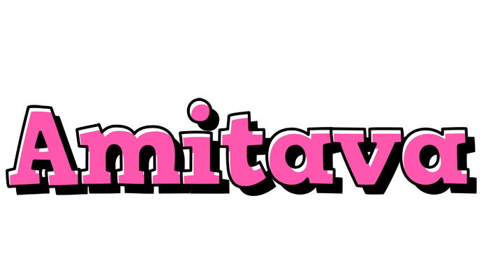 Amitava girlish logo