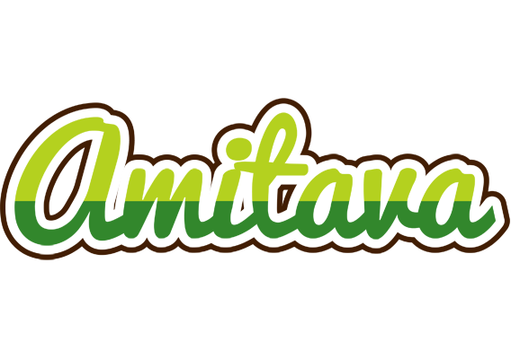 Amitava golfing logo