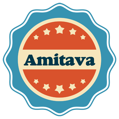 Amitava labels logo