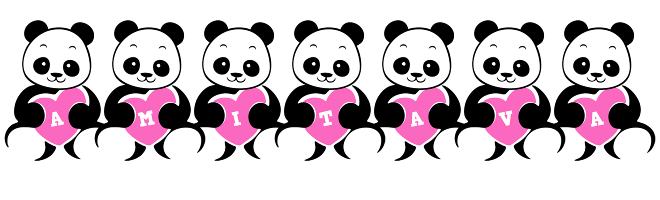 Amitava love-panda logo