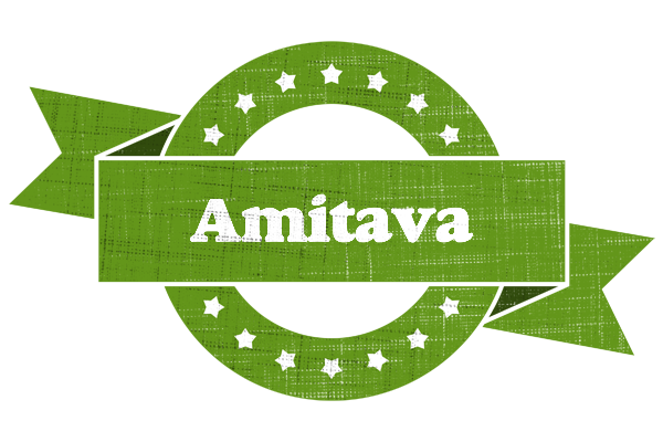 Amitava natural logo