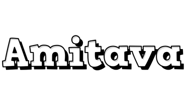 Amitava snowing logo