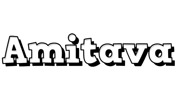 Amitava snowing logo