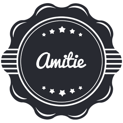 Amitie badge logo