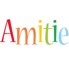 Amitie birthday logo