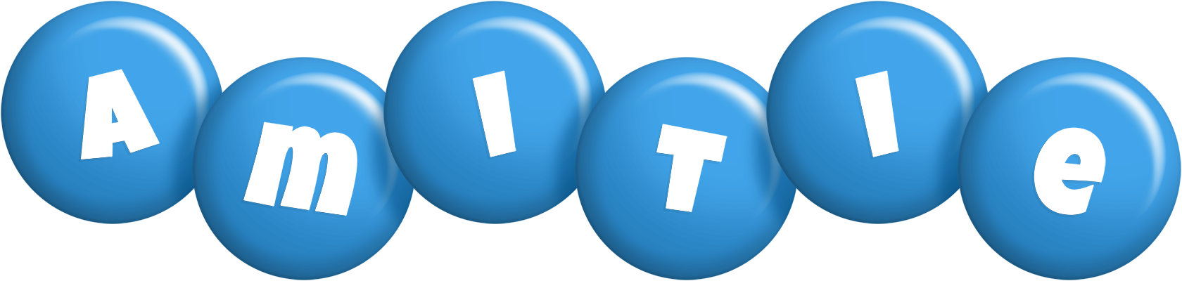 Amitie candy-blue logo