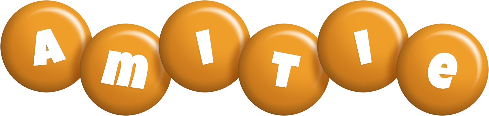 Amitie candy-orange logo