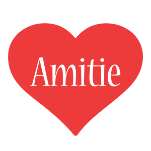 Amitie love logo