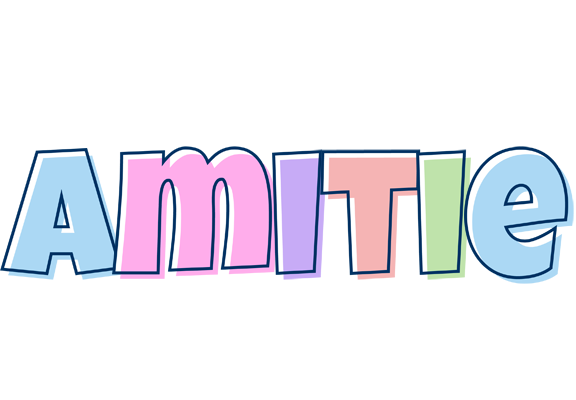 Amitie pastel logo