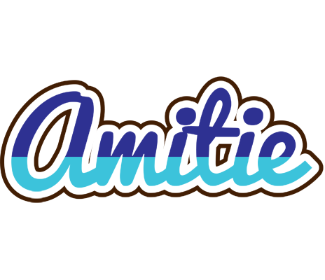 Amitie raining logo