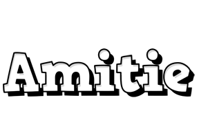 Amitie snowing logo