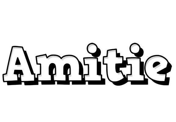 Amitie snowing logo