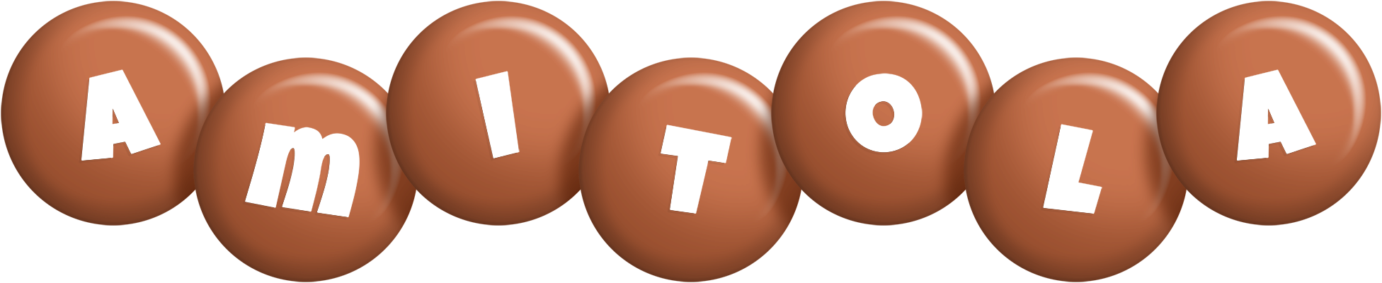Amitola candy-brown logo