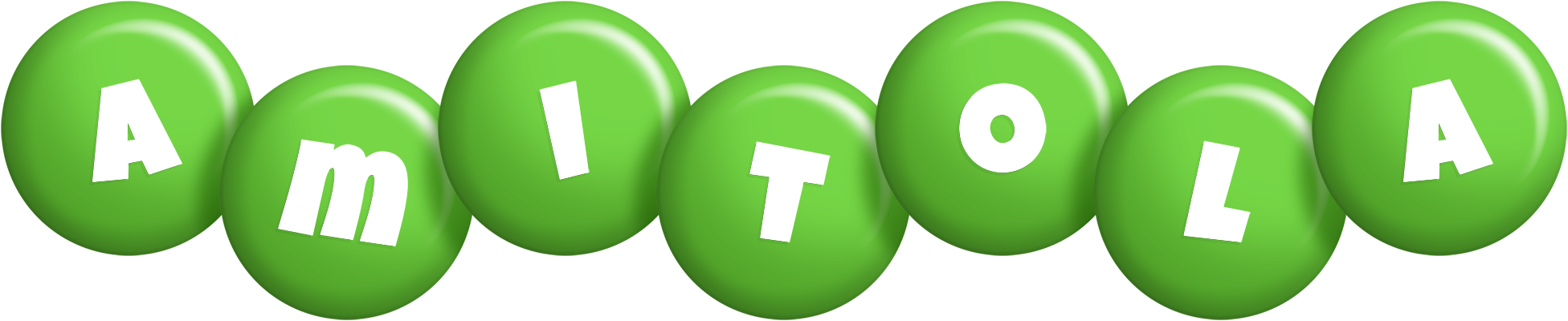 Amitola candy-green logo