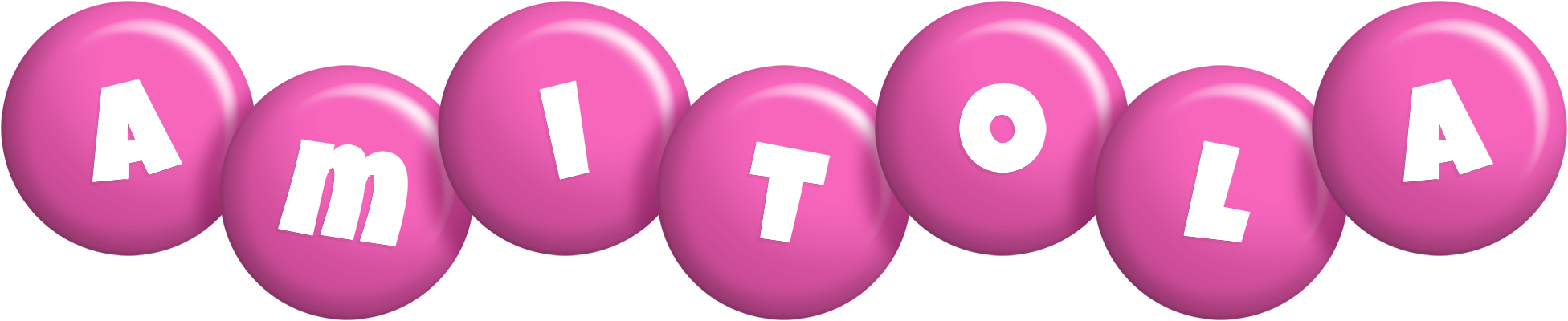 Amitola candy-pink logo