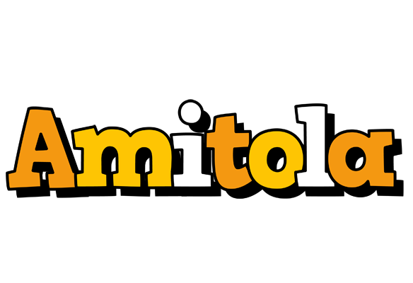 Amitola cartoon logo
