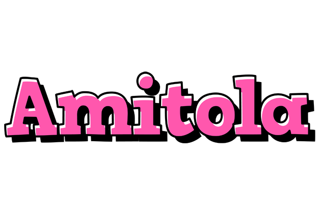 Amitola girlish logo