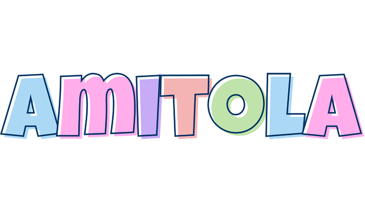 Amitola pastel logo
