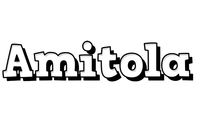 Amitola snowing logo