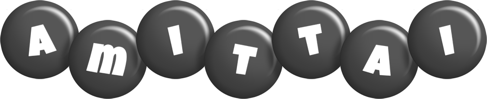 Amittai candy-black logo