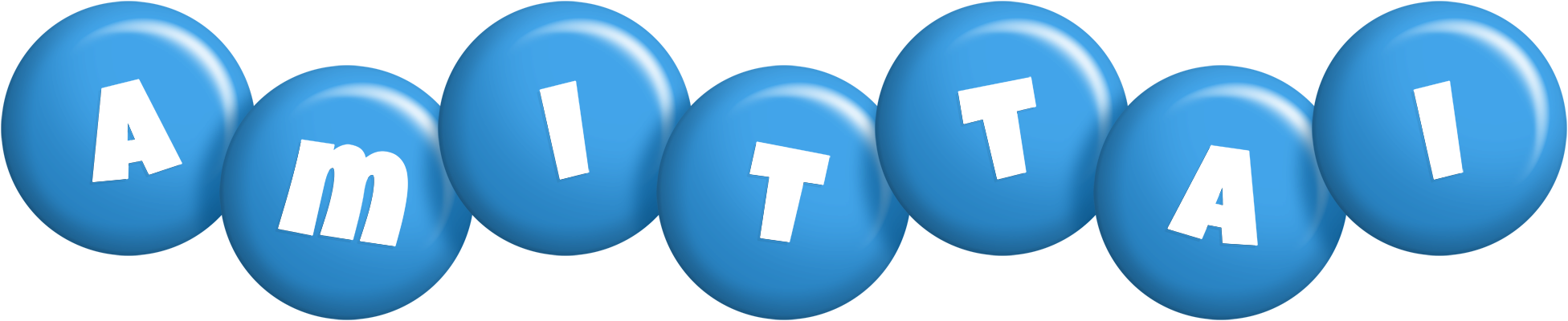 Amittai candy-blue logo