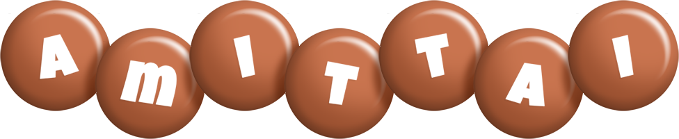 Amittai candy-brown logo