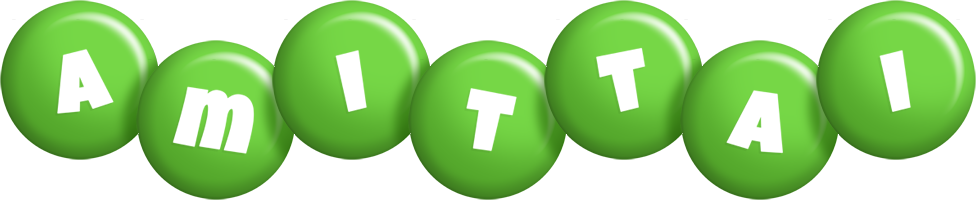 Amittai candy-green logo