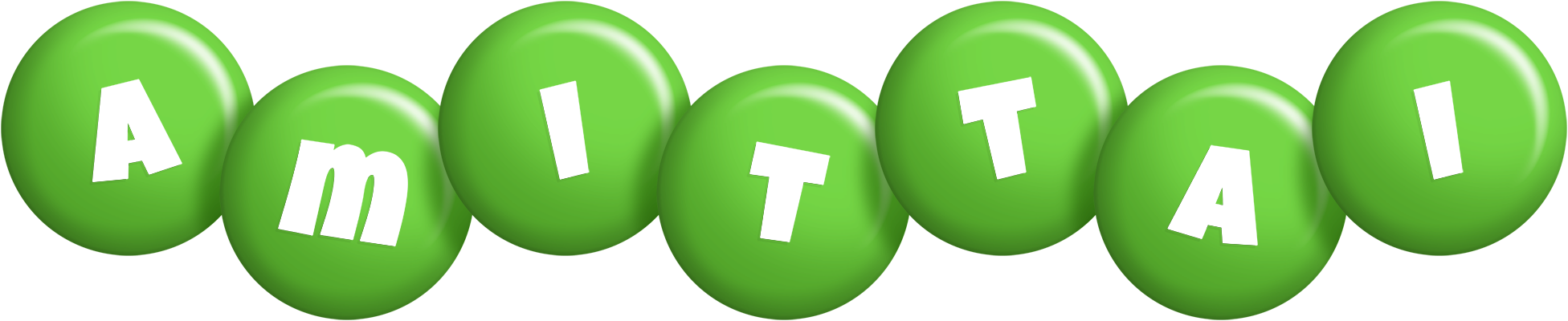 Amittai candy-green logo