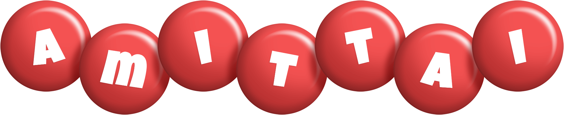 Amittai candy-red logo