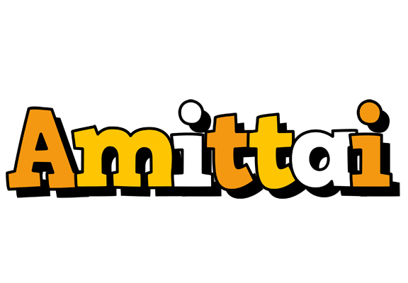 Amittai cartoon logo