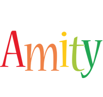 Amity birthday logo