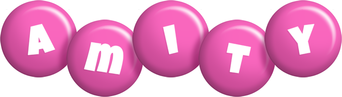 Amity candy-pink logo