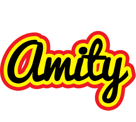 Amity flaming logo