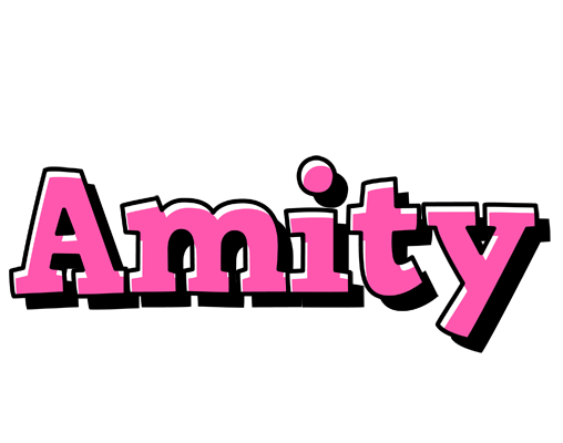 Amity girlish logo