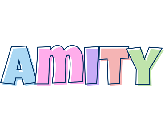 Amity pastel logo