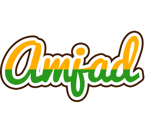 Amjad banana logo