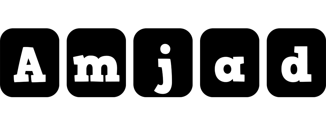 Amjad box logo