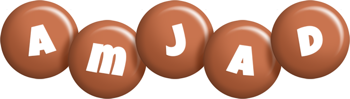 Amjad candy-brown logo