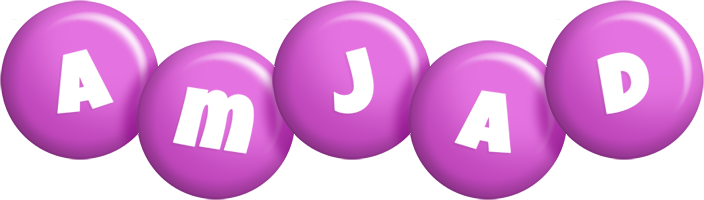 Amjad candy-purple logo