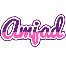 Amjad cheerful logo