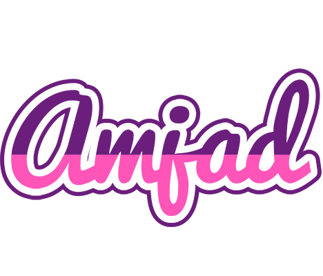 Amjad cheerful logo