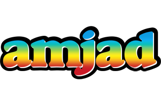 Amjad color logo