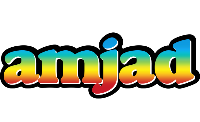 Amjad color logo