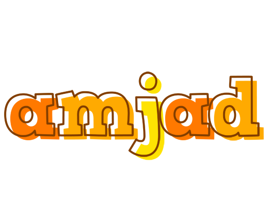 Amjad desert logo