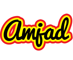 Amjad flaming logo